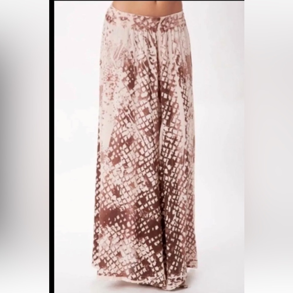 Blue Life: Tie Dye Maxi Skirt In Sahara Size S NWOT